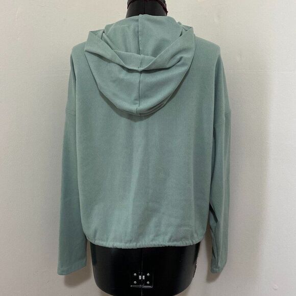 Embrace Life 18 Athleisure Hooded Sweatshirt Womens Top Size Lg - Picture 3 of 10